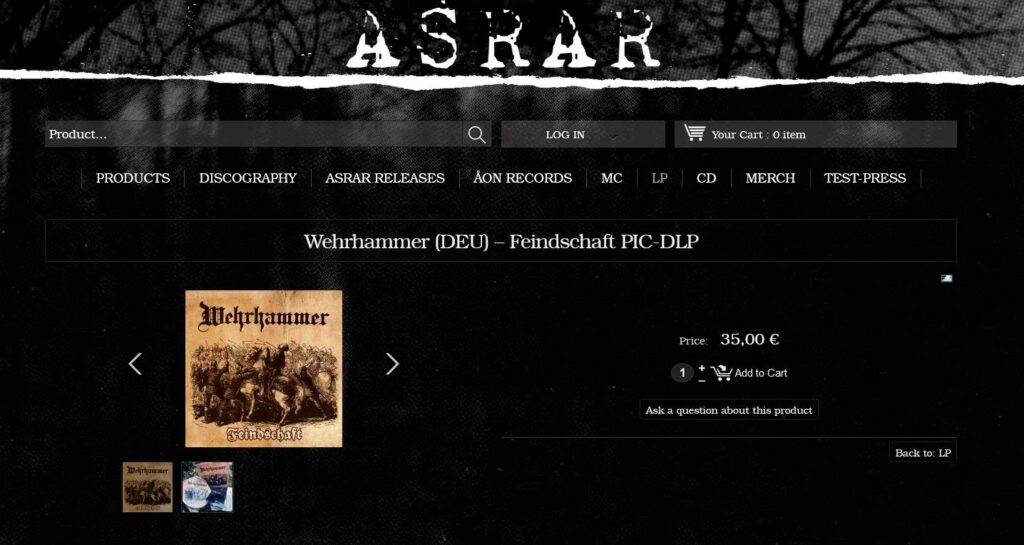 Asrar Label Wehrhammer